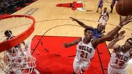 Jimmy Butler's 43 points not enough to get the win for the Bulls. Credit: CBS Chicago